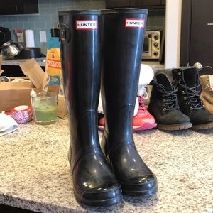 Hunter rain boots